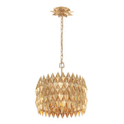 Varaluz - 342P04FG - Four Light Pendant - Forever - French Gold