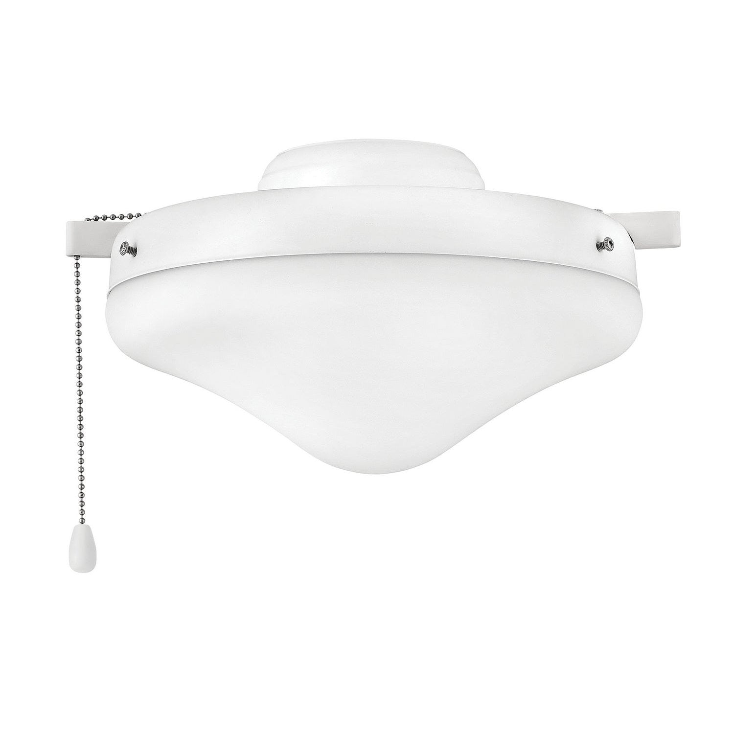 Hinkley - 930007FCW - LED Fan Light Kit - Light Kit Heirloom Glass - Chalk White