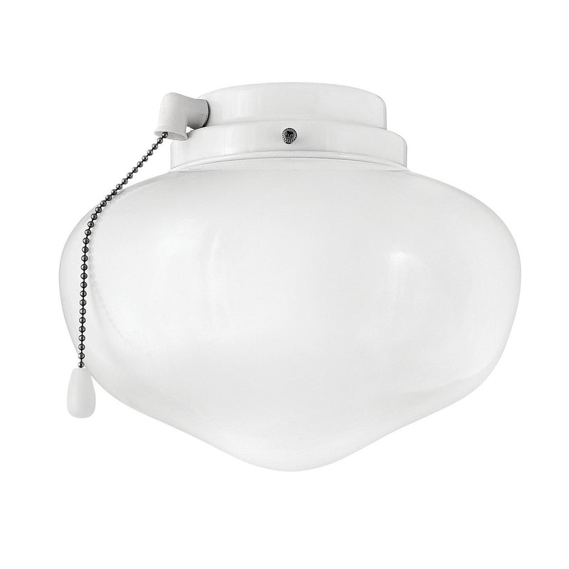 Hinkley - 930008FAW - LED Fan Light Kit - Light Kit Schoolhouse - Appliance White