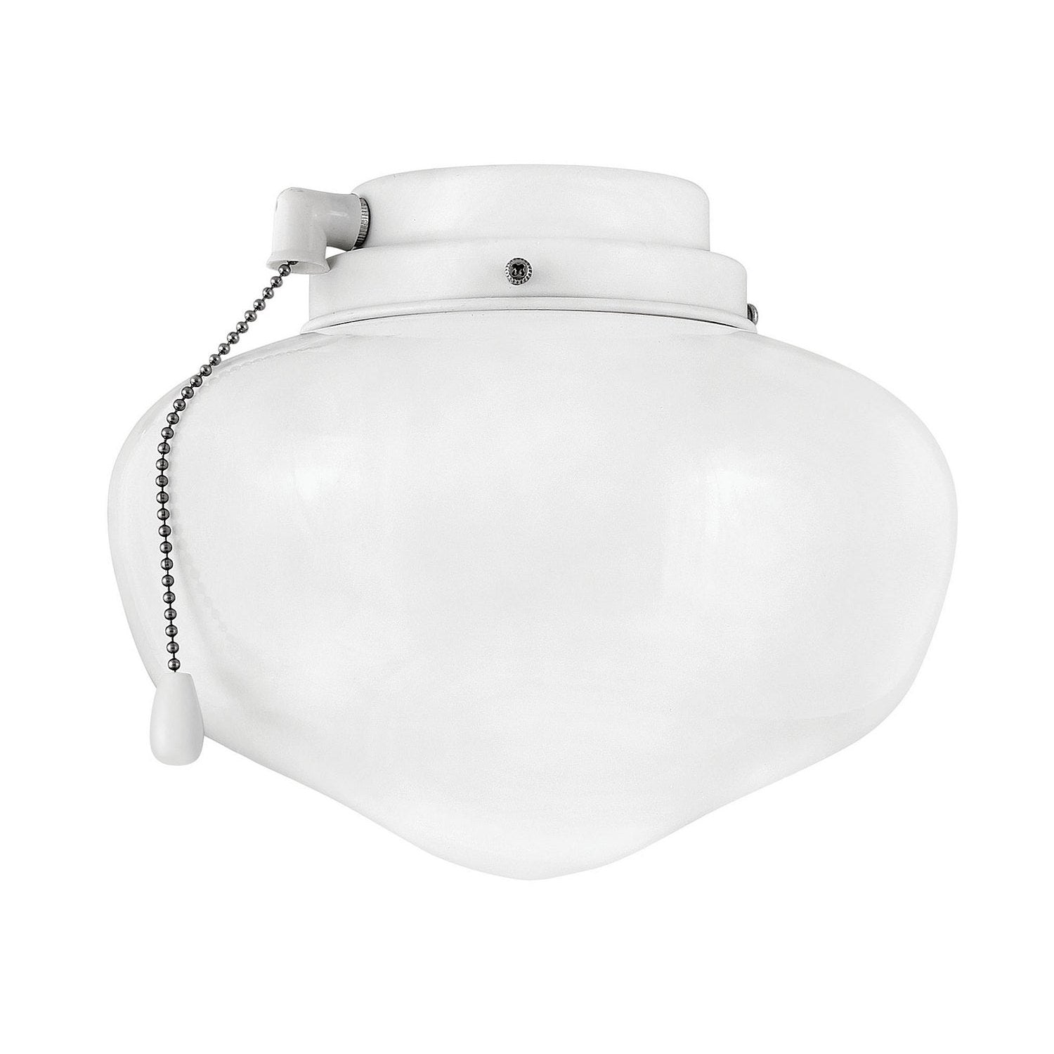 Hinkley - 930008FCW - LED Fan Light Kit - Light Kit Schoolhouse - Chalk White