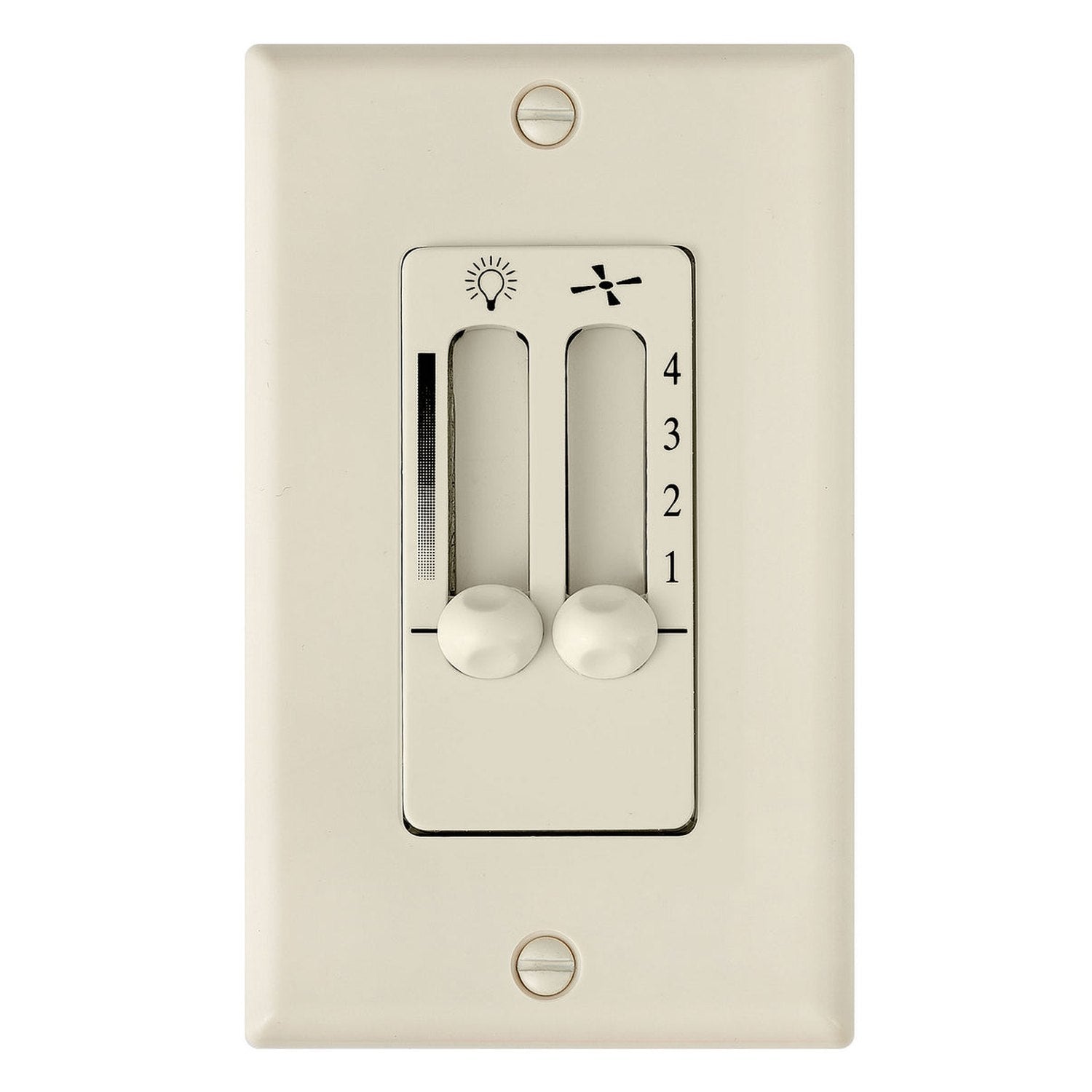 Hinkley - 980008FAL - Wall Contol - Wall Control 4spd Dual Slide - Almond