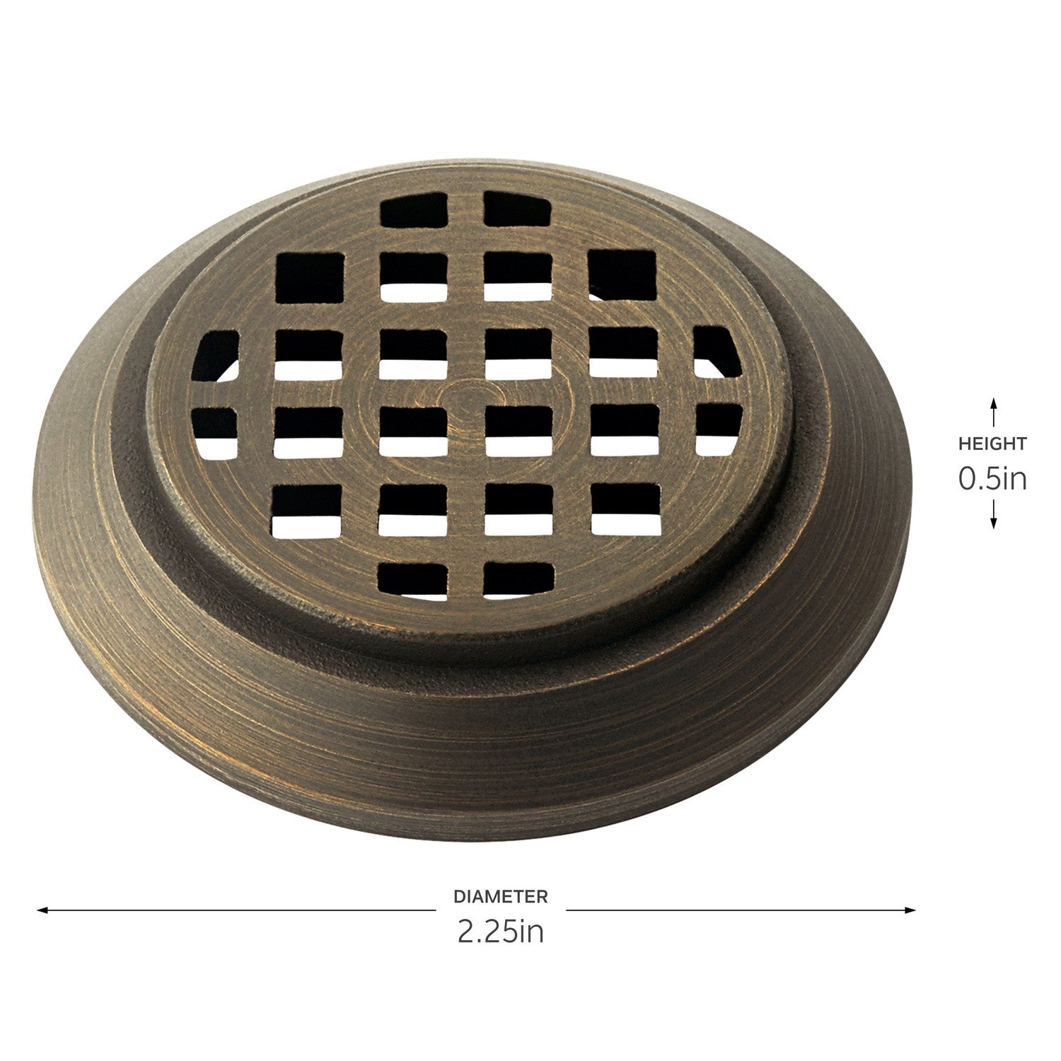 Kichler - 16149CBR - Mini All-Purpose Honeycomb Louver - Landscape Led - Centennial Brass