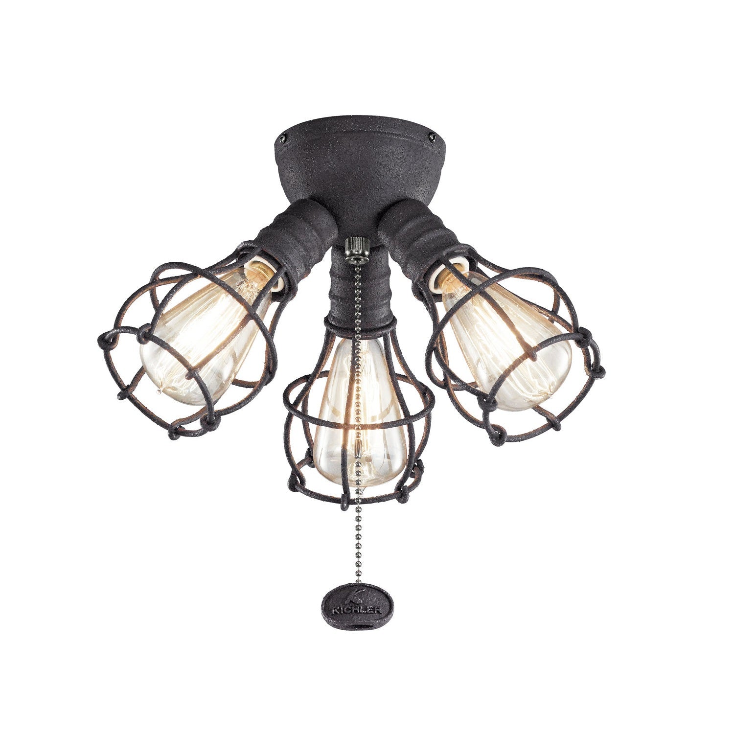 Kichler - 380041DBK - LED Fan Light Kit - Accessory - Distressed Black