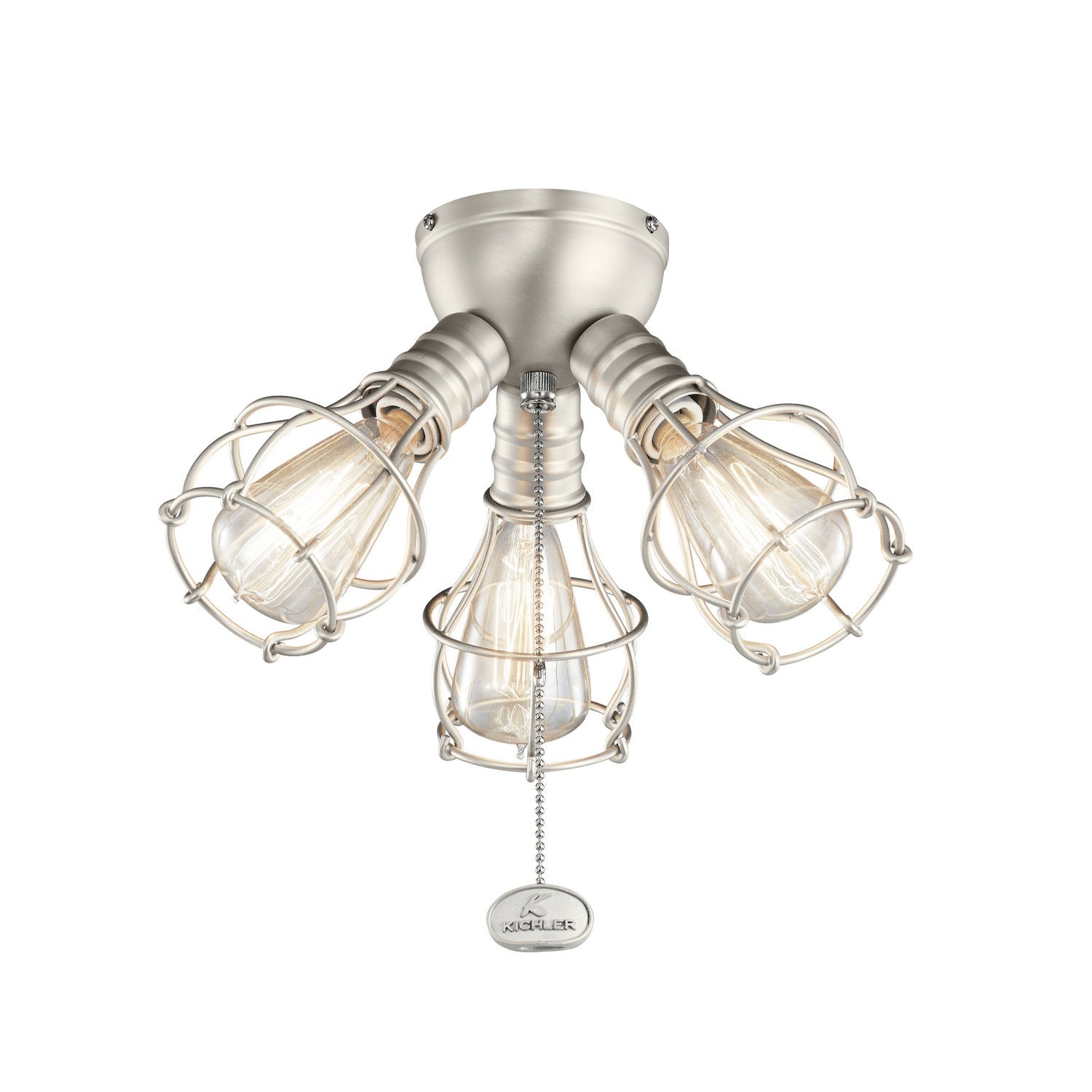 Kichler - 380041NI - LED Fan Light Kit - Accessory - Brushed Nickel