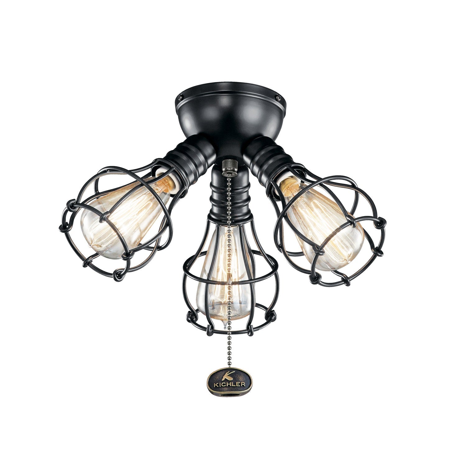 Kichler - 380041SBK - LED Fan Light Kit - Accessory - Satin Black