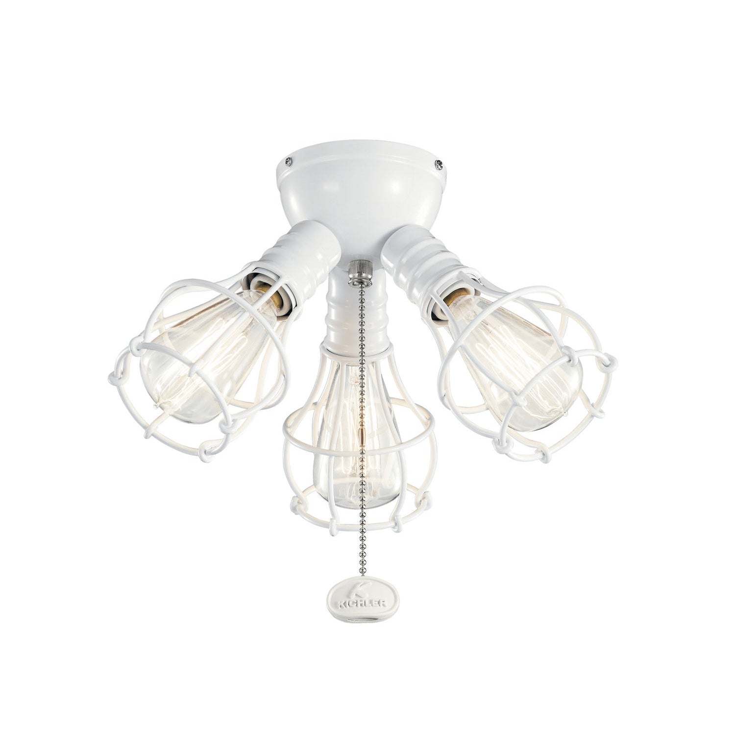 Kichler - 380041WH - LED Fan Light Kit - Accessory - White