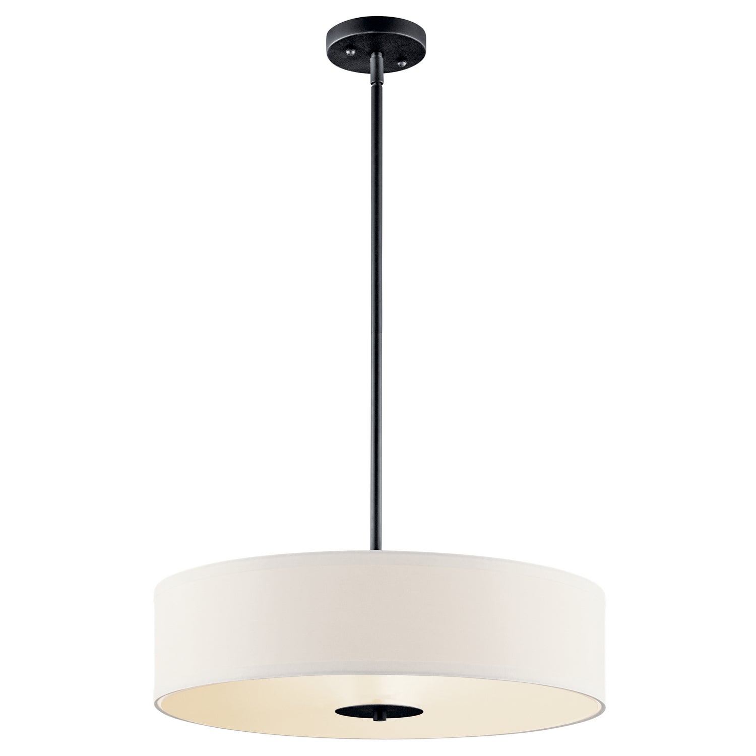 Kichler - 42121BK - Three Light Pendant/Semi Flush - Black