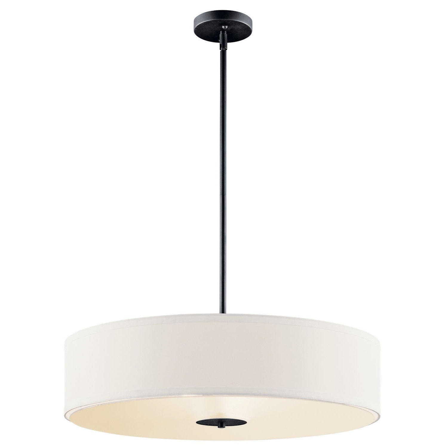 Kichler - 42122BK - Three Light Pendant - Black