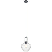 Kichler - 42141BK - One Light Pendant - Everly - Black