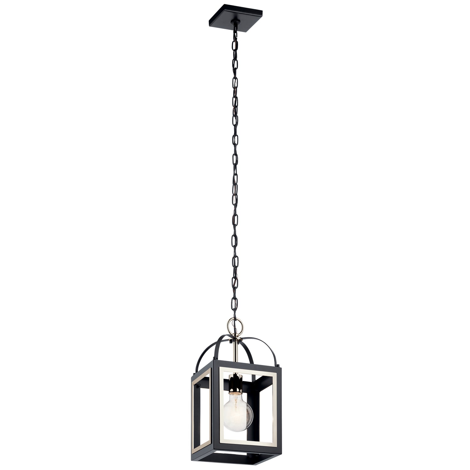 Kichler - 52030BK - One Light Pendant - Vath - Black