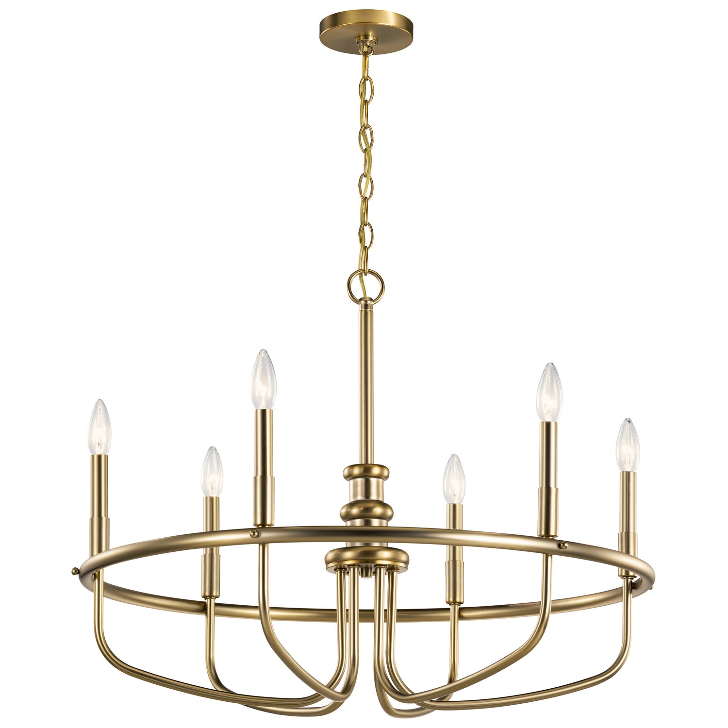 Kichler - 52304CLZ - Six Light Chandelier - Capitol Hill - Classic Bronze