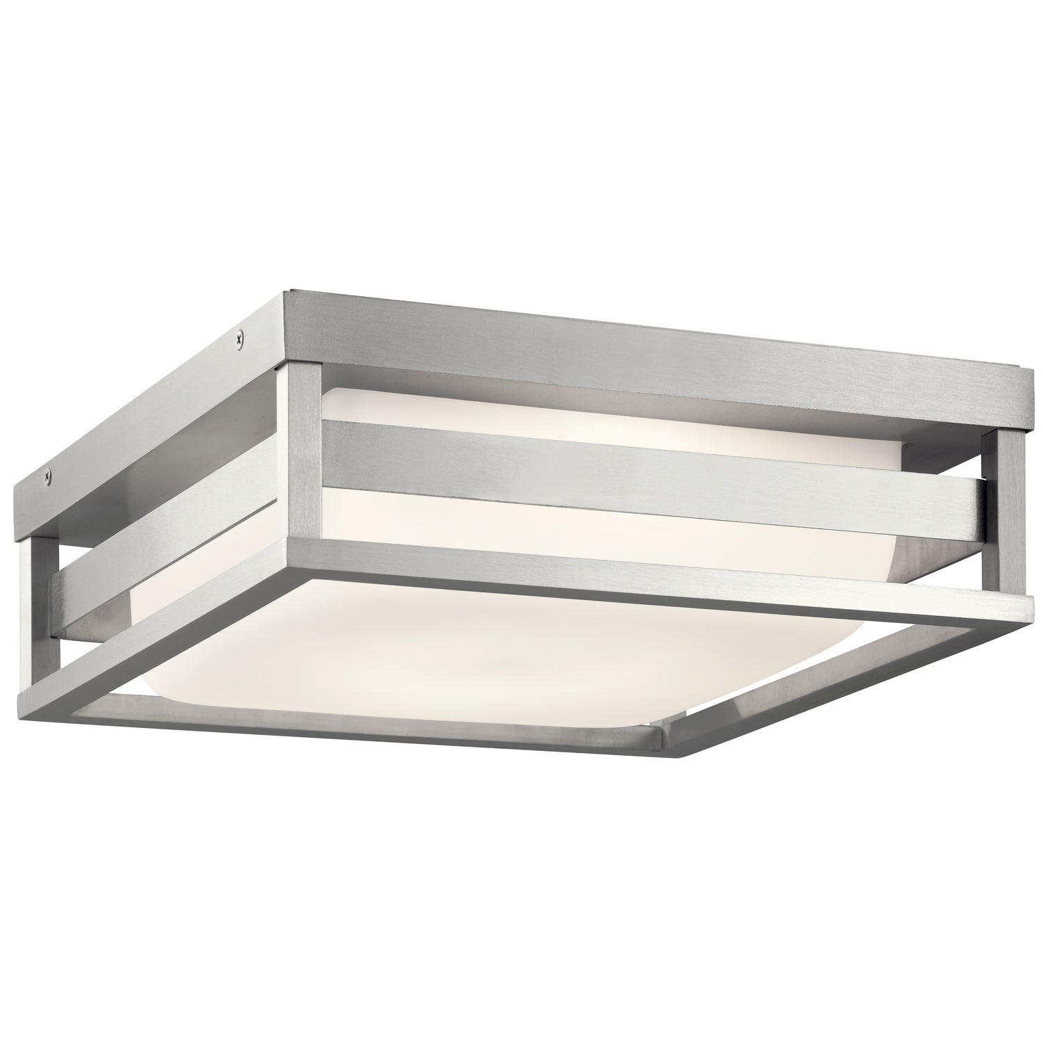 Kichler - 59037BALED - LED Outdoor Ceiling Mount - Ryler - Brushed Aluminum
