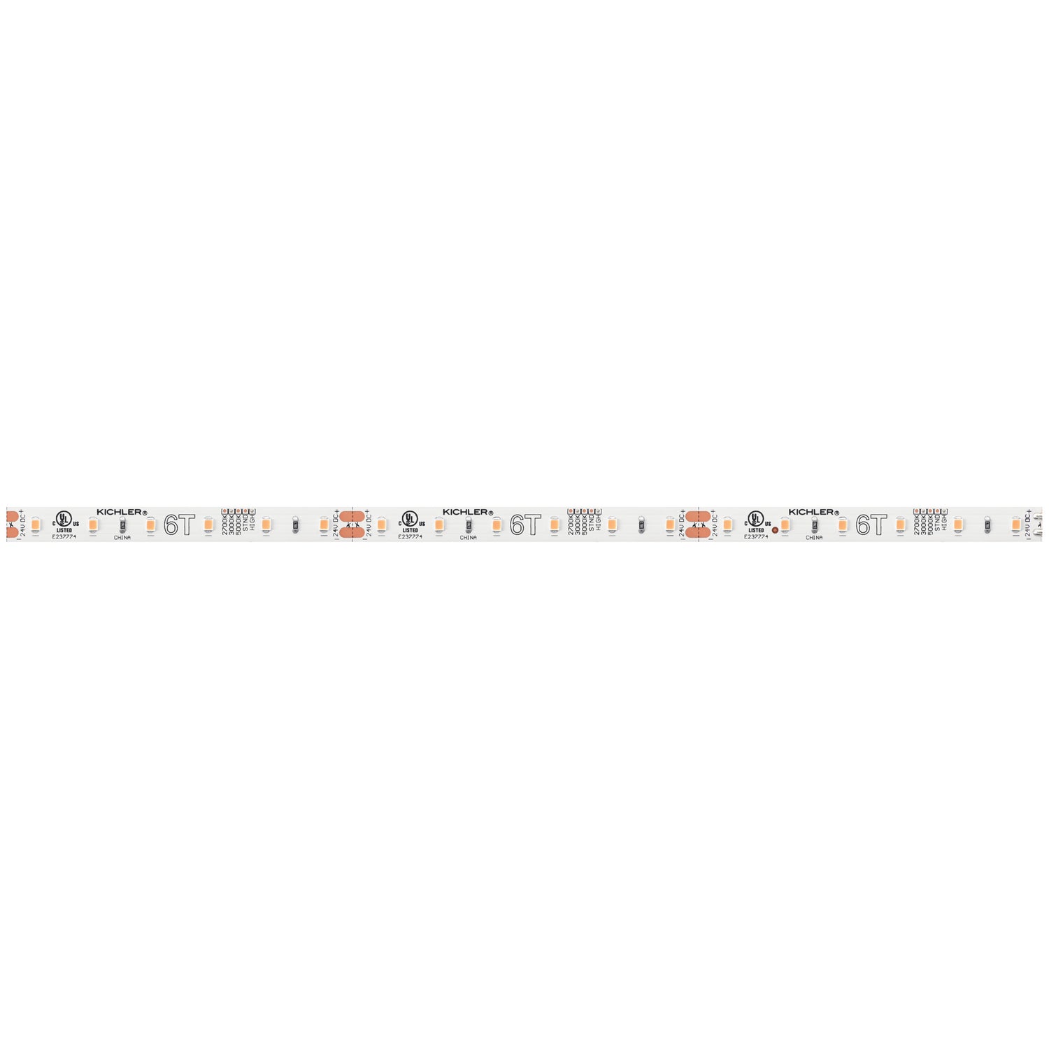 Kichler - 6T120H30WH - LED Tape Light - 6Tl Dry Tape 24V - White Material (Not Painted)