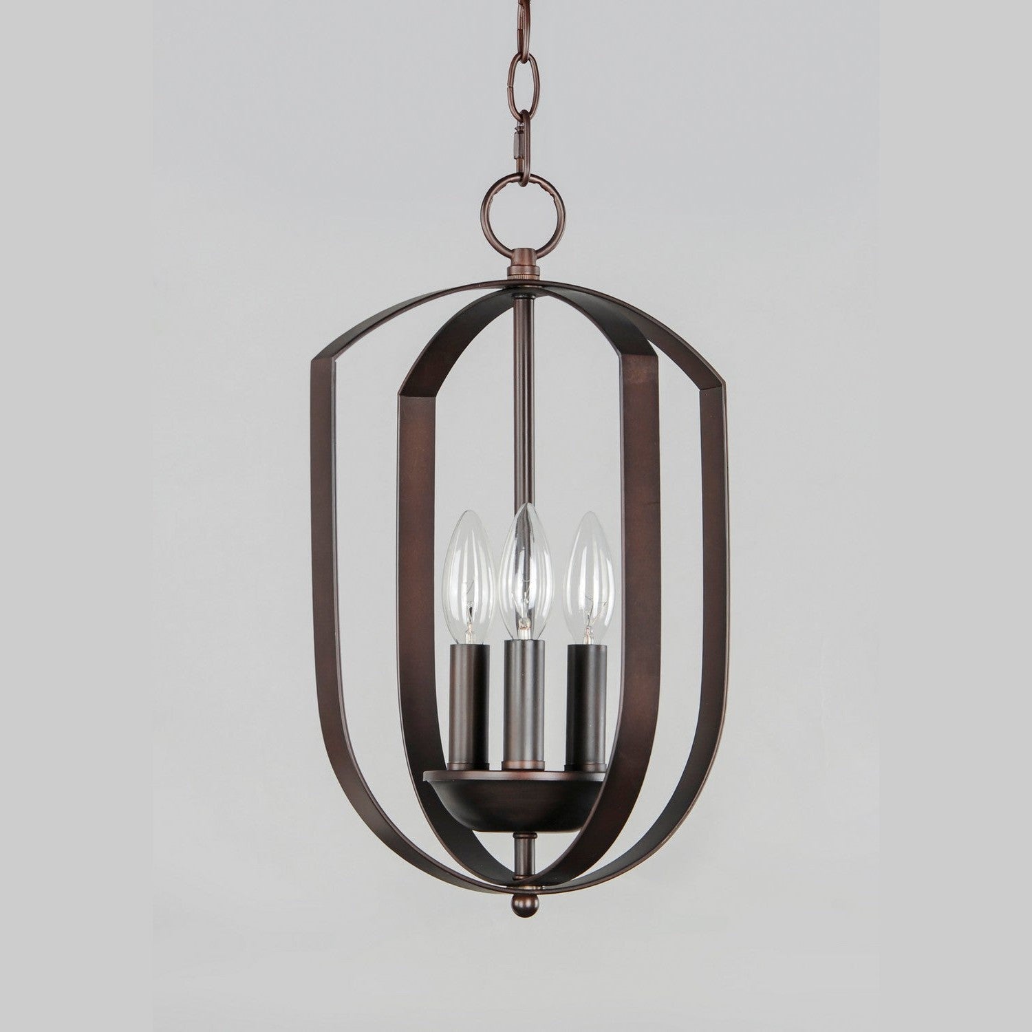 Maxim - 10033OI - Three Light Chandelier - Provident - Oil Rubbed Bronze