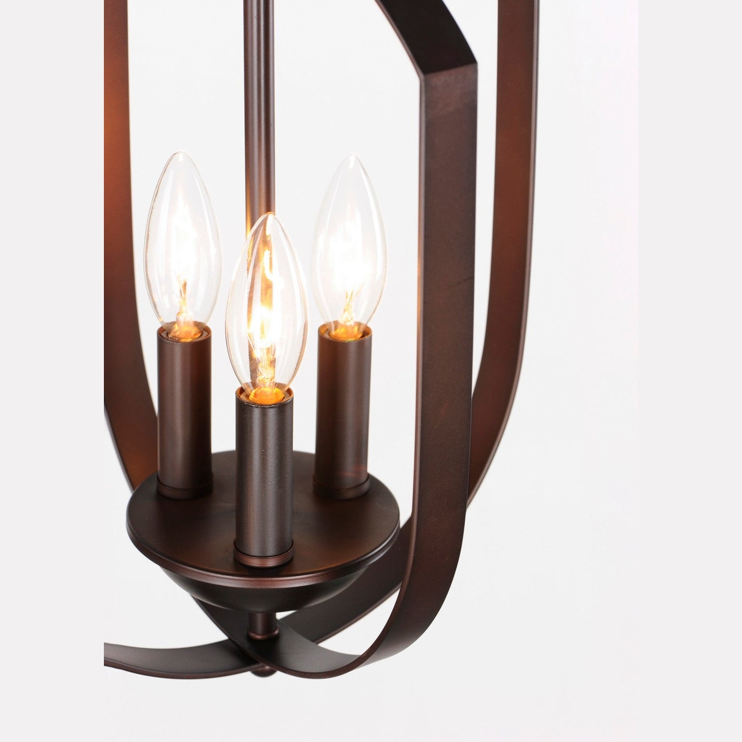 Maxim - 10033OI - Three Light Chandelier - Provident - Oil Rubbed Bronze