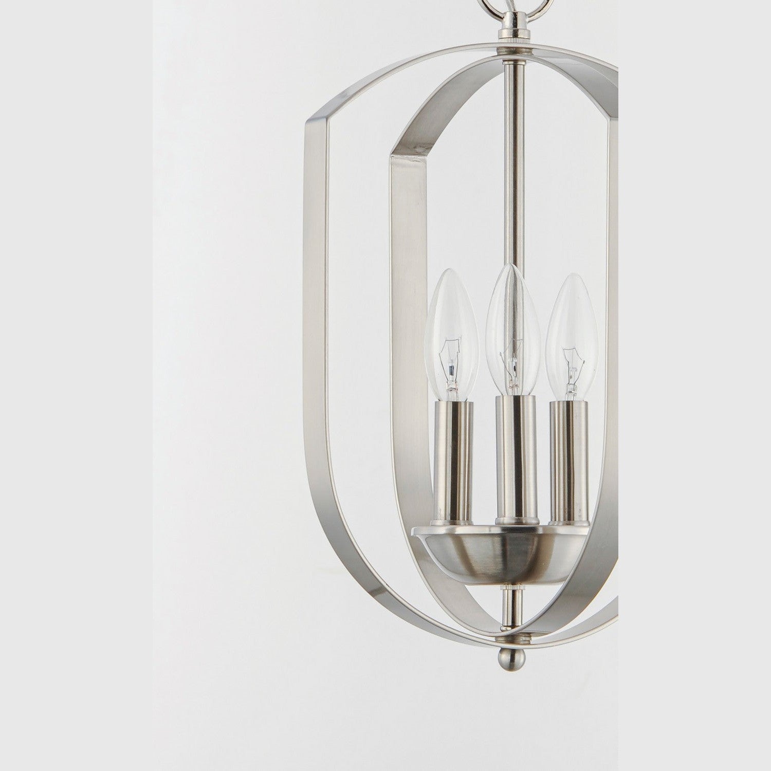 Maxim - 10033SN - Three Light Chandelier - Provident - Satin Nickel