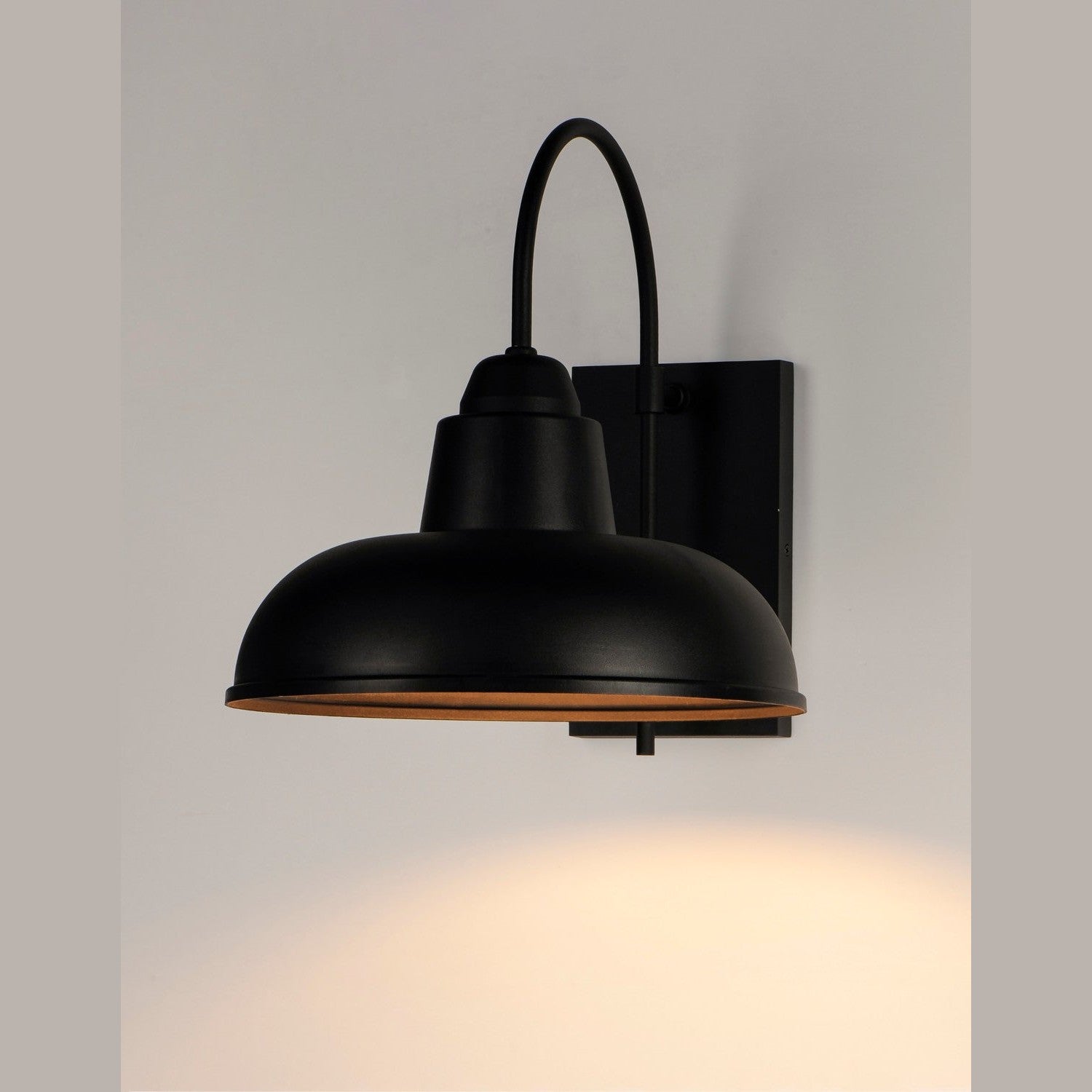 Maxim - 10118BK - One Light Outdoor Wall Lantern - Industrial - Black