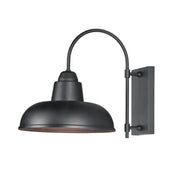 Maxim - 10118BK - One Light Outdoor Wall Lantern - Industrial - Black