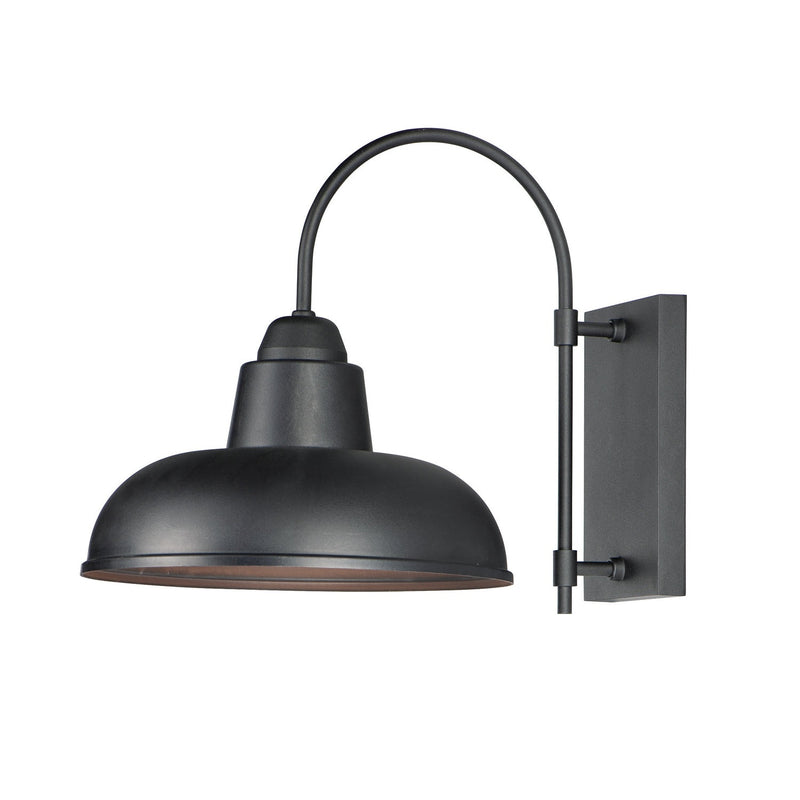 Maxim - 10118BK - One Light Outdoor Wall Lantern - Industrial - Black