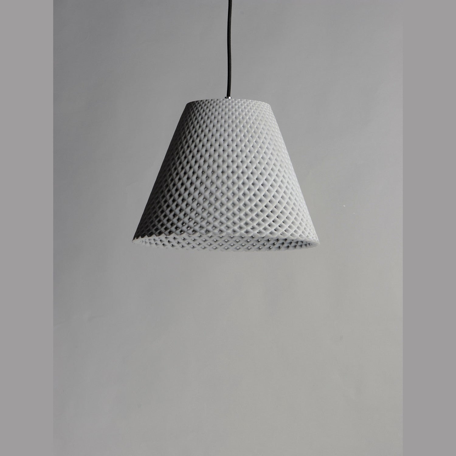 Maxim - 10145GYBK - One Light Pendant - Woven - Gray / Black