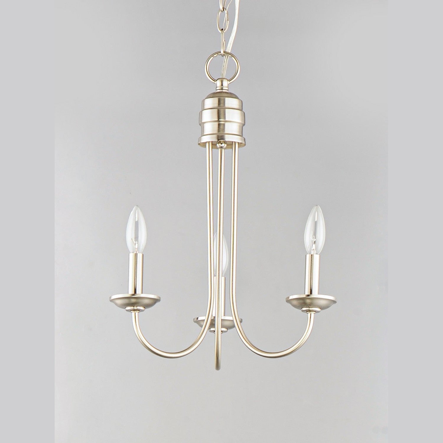 Maxim - 10343SN - Three Light Pendant - Logan - Satin Nickel