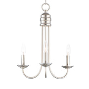Maxim - 10343SN - Three Light Pendant - Logan - Satin Nickel