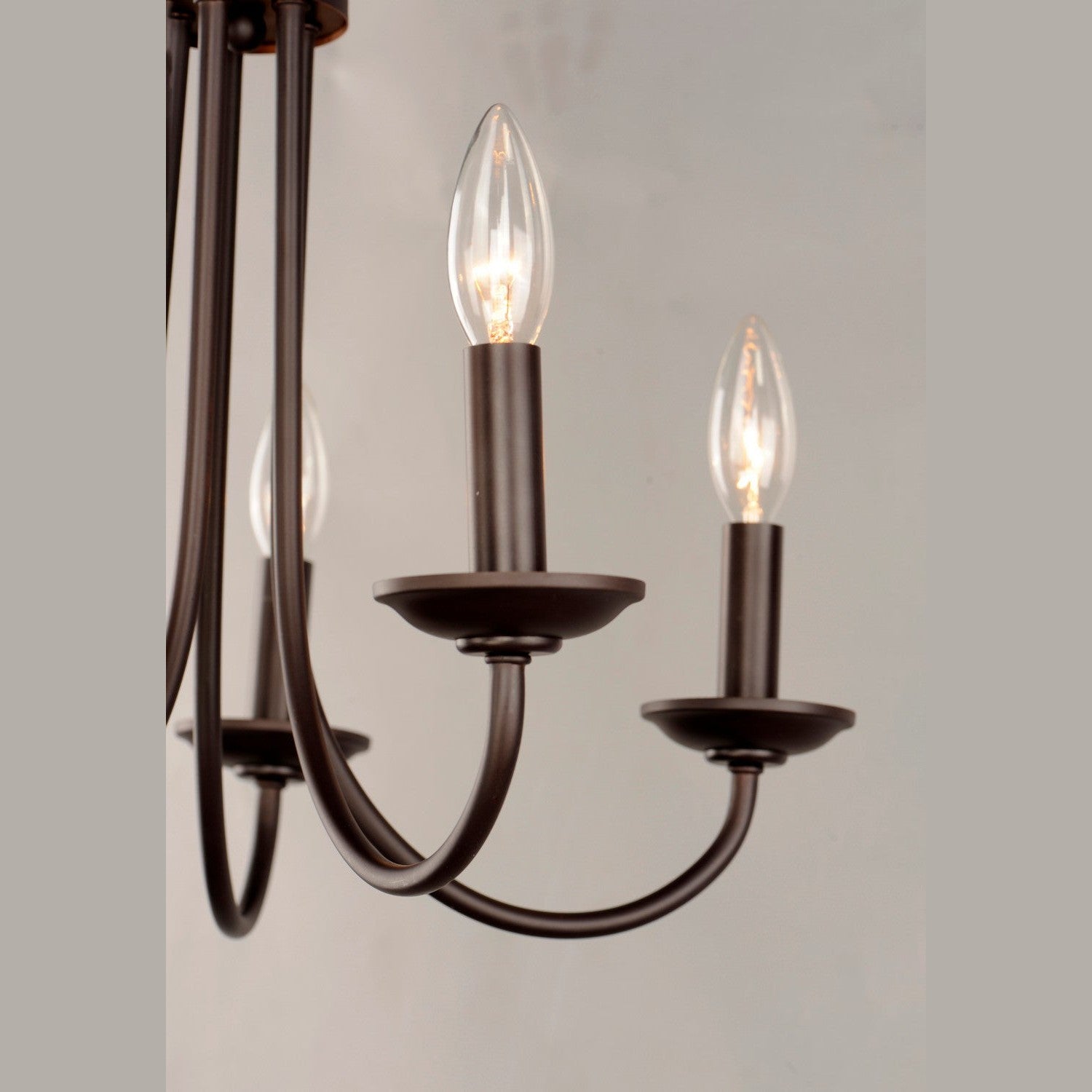 Maxim - 10345OI - Five Light Chandelier - Logan - Oil Rubbed Bronze