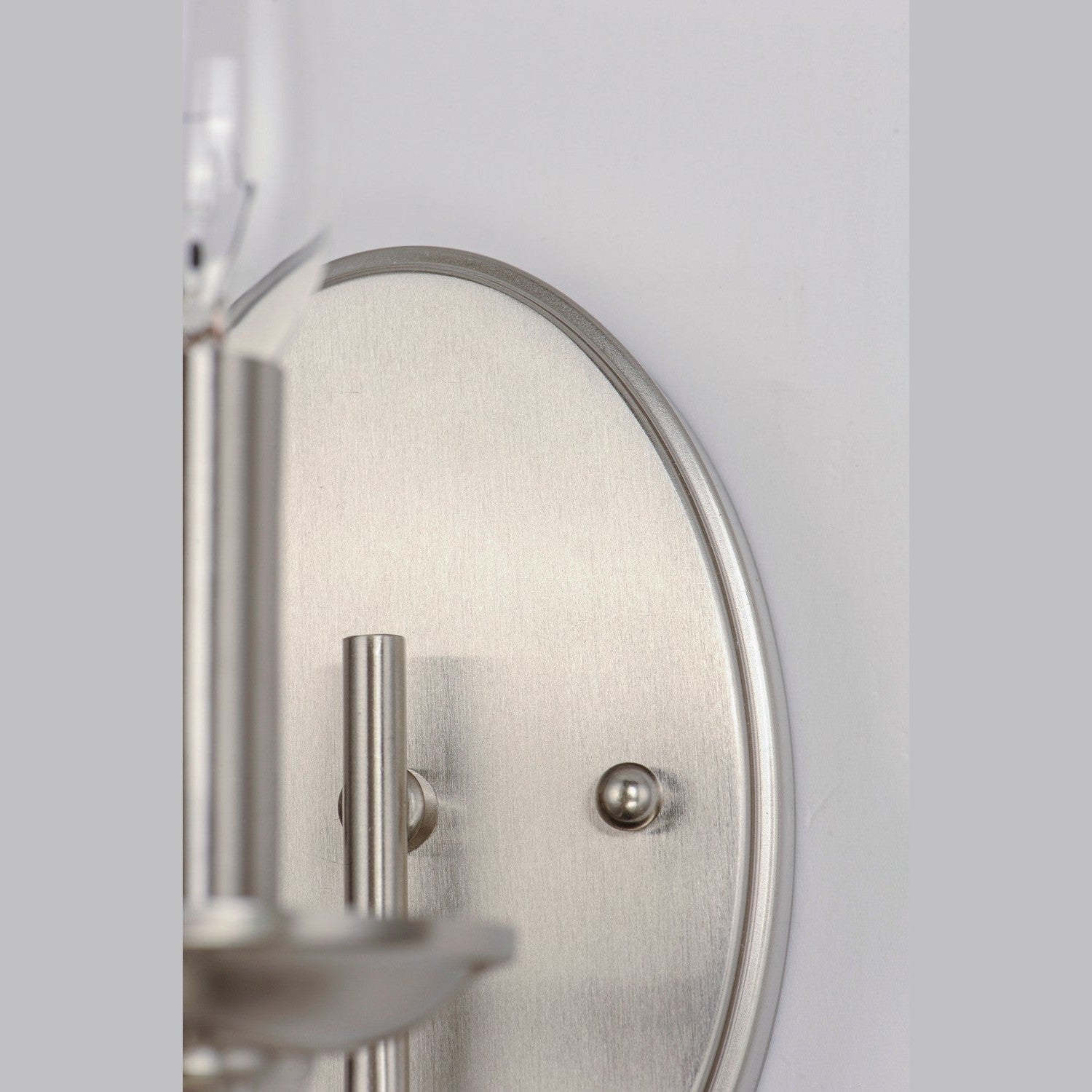 Maxim - 10351SN - One Light Wall Sconce - Logan - Satin Nickel