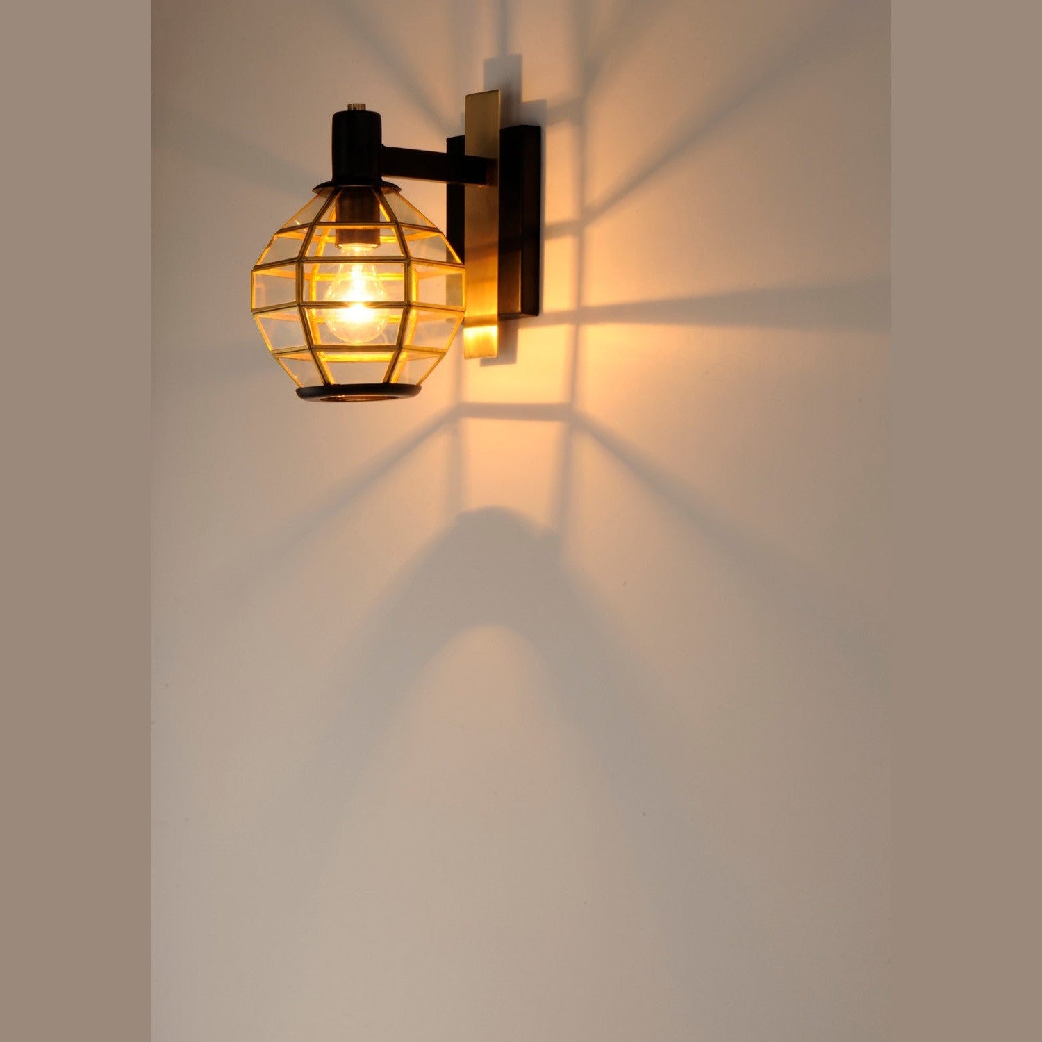 Maxim - 11543BKBUB - One Light Outdoor Wall Lantern - Heirloom - Black / Burnished Brass