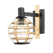 Maxim - 11543BKBUB - One Light Outdoor Wall Lantern - Heirloom - Black / Burnished Brass
