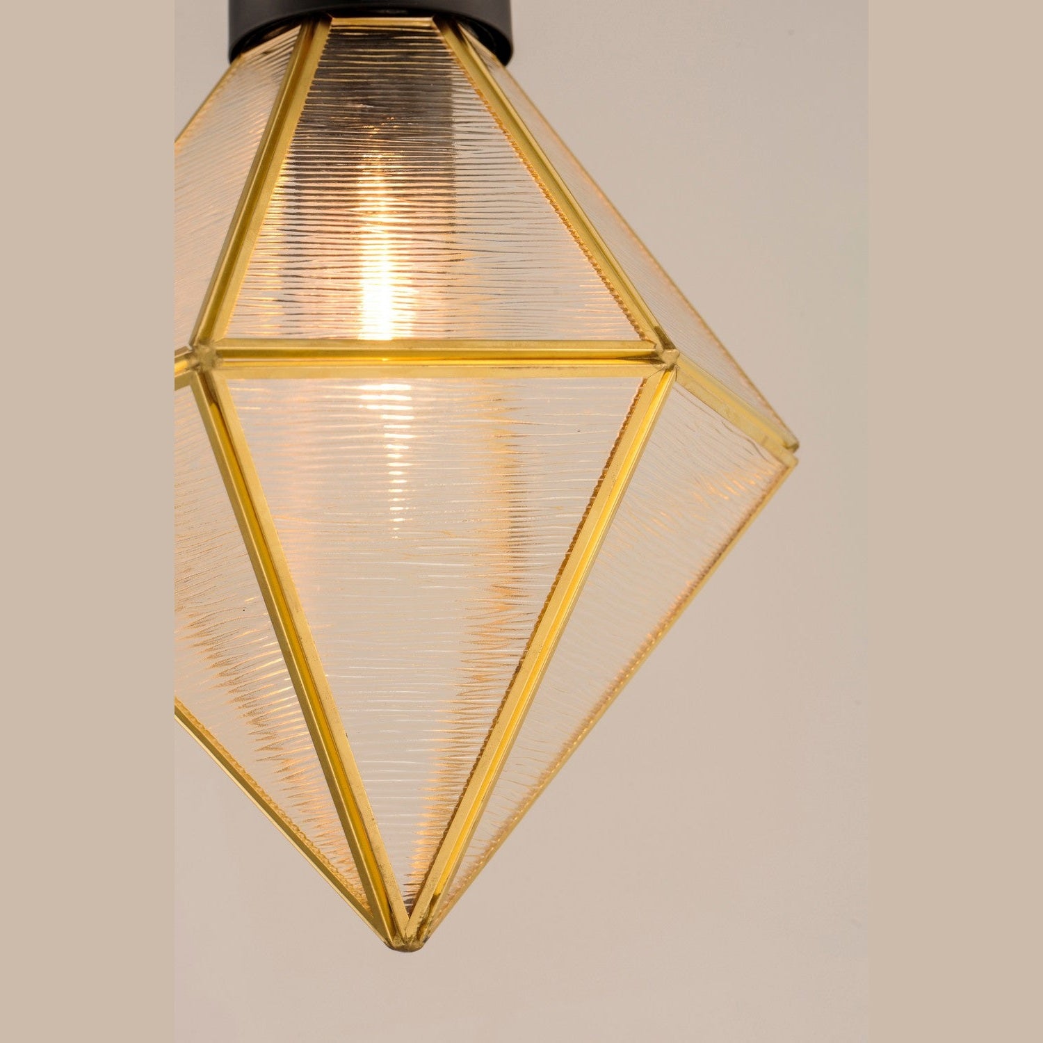 Maxim - 11555BKBUB - One Light Pendant - Adorn - Black / Burnished Brass