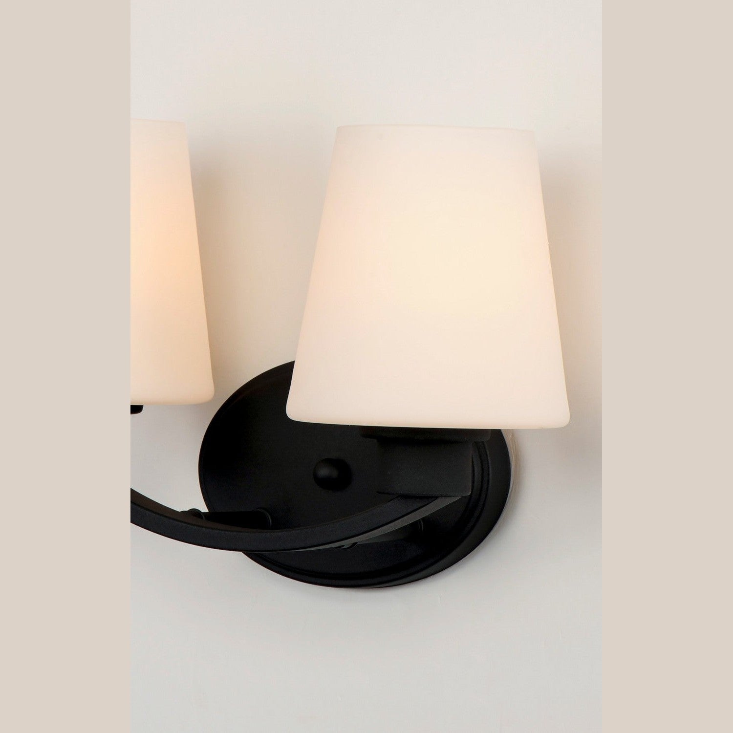 Maxim - 11832SWBK - Two Light Bath Vanity - Shelter - Black