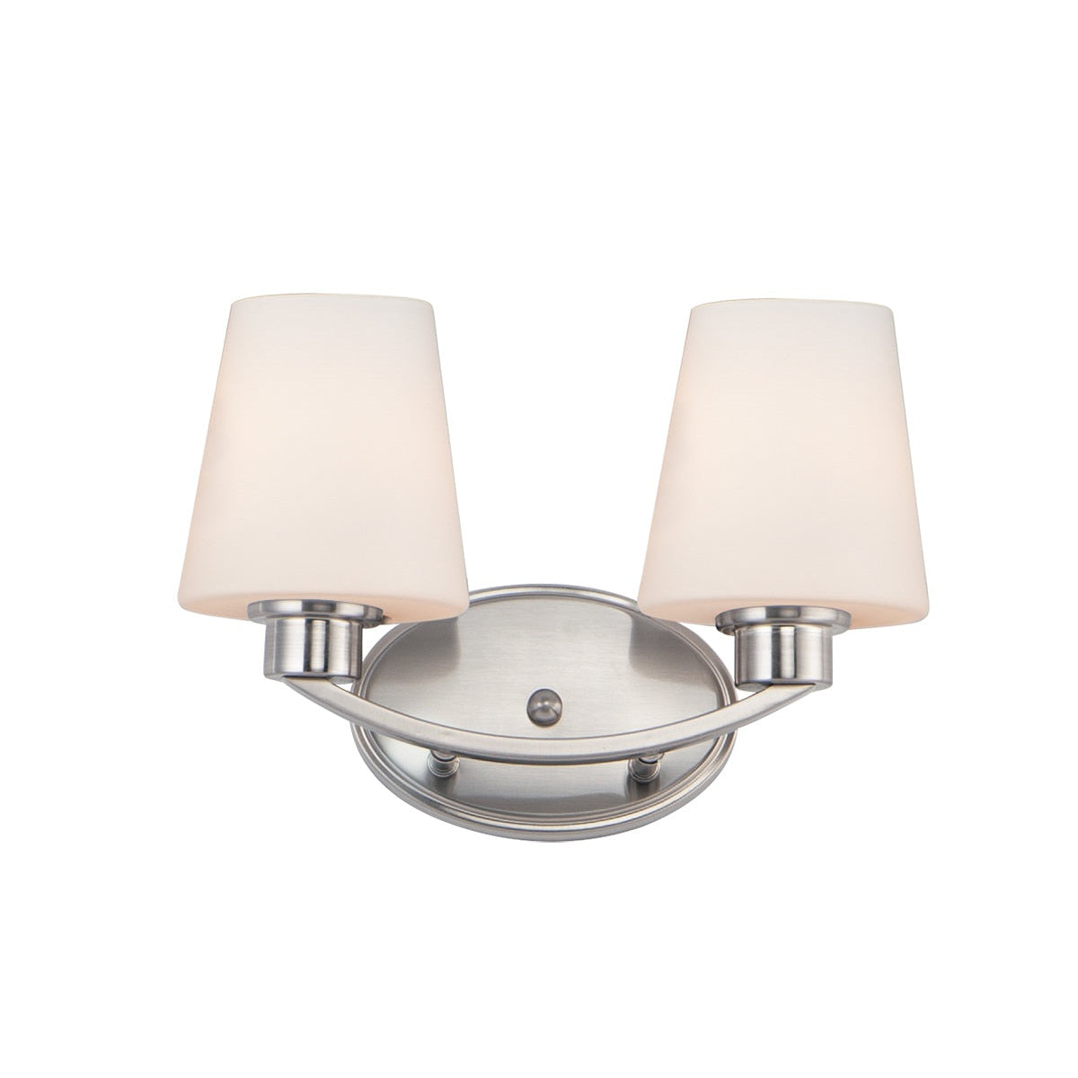 Maxim - 11832SWSN - Two Light Bath Vanity - Shelter - Satin Nickel