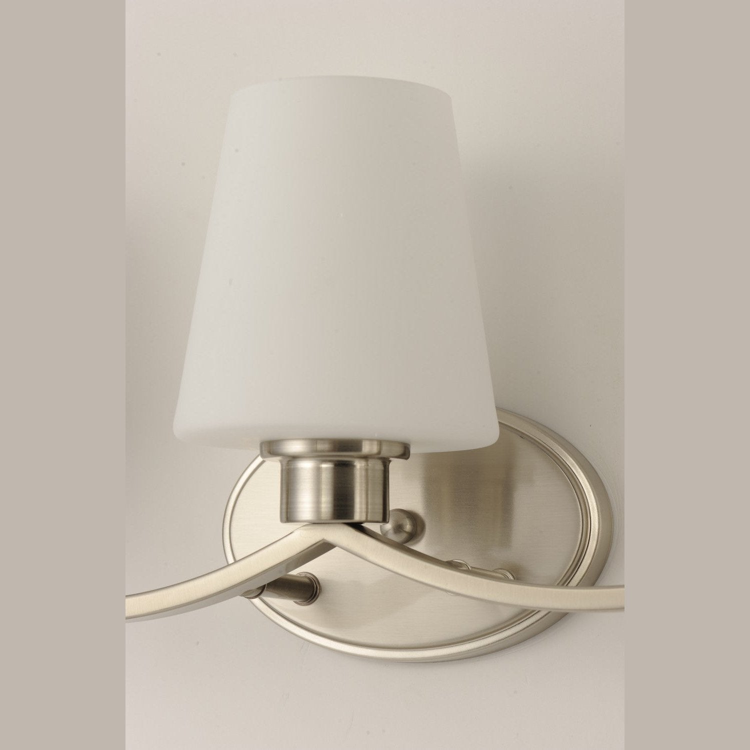 Maxim - 11835SWSN - Five Light Bath Vanity - Shelter - Satin Nickel