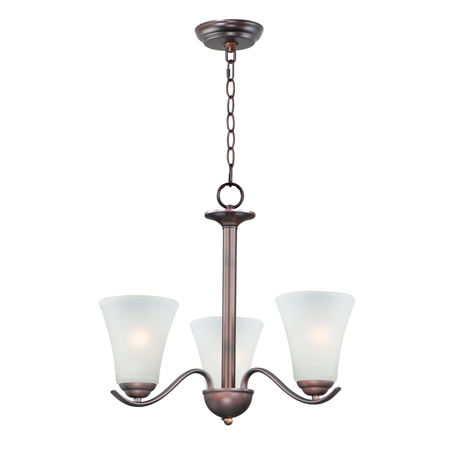 Maxim - 12073FTOI - Three Light Chandelier - Vital - Oil Rubbed Bronze