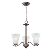 Maxim - 12073FTOI - Three Light Chandelier - Vital - Oil Rubbed Bronze