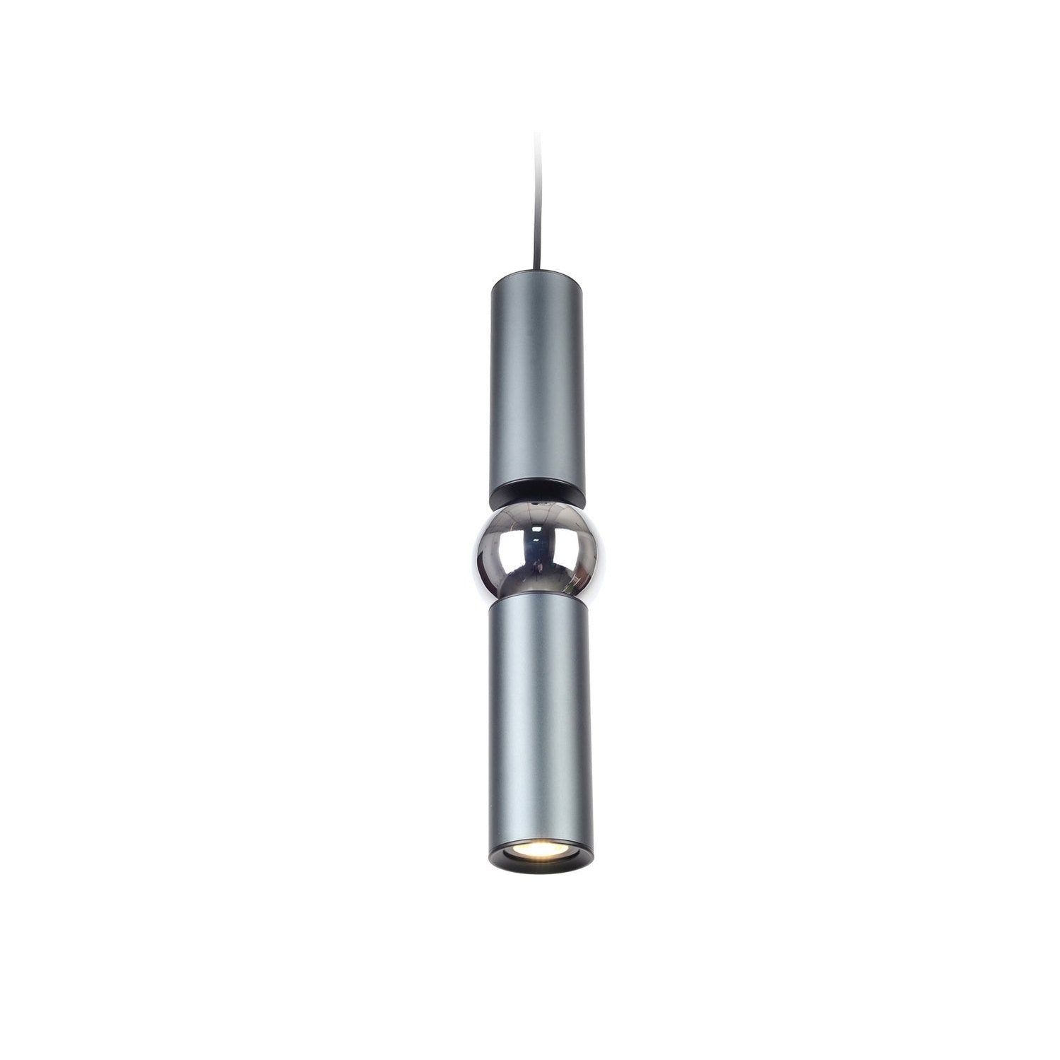 Avenue Lighting - HF1091-GRY - LED Pendant - Cicada - Grey With Chrome