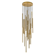Avenue Lighting - HF2800-AB - LED Chandelier - Filmore Ave. - Aged Brass