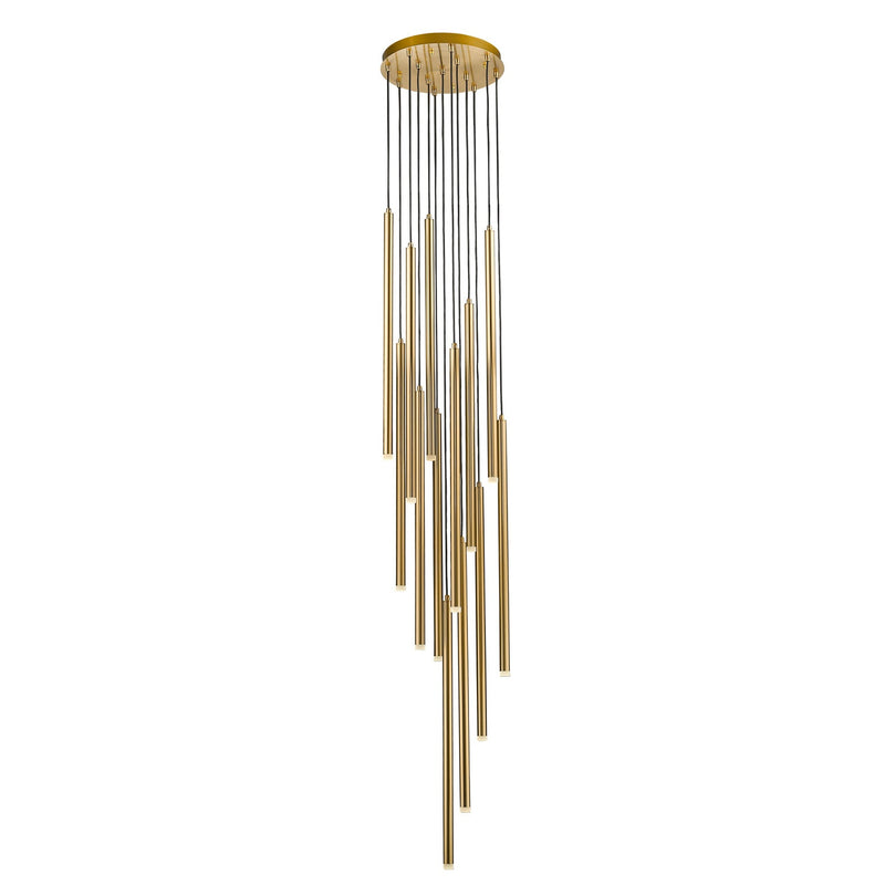 Avenue Lighting - HF2801-AB - LED Pendant - Filmore Ave. - Aged Brass