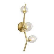 Avenue Lighting - HF4803-CLR - LED Wall Sconce - Hampton - Brushed Brass w/Clear Glass