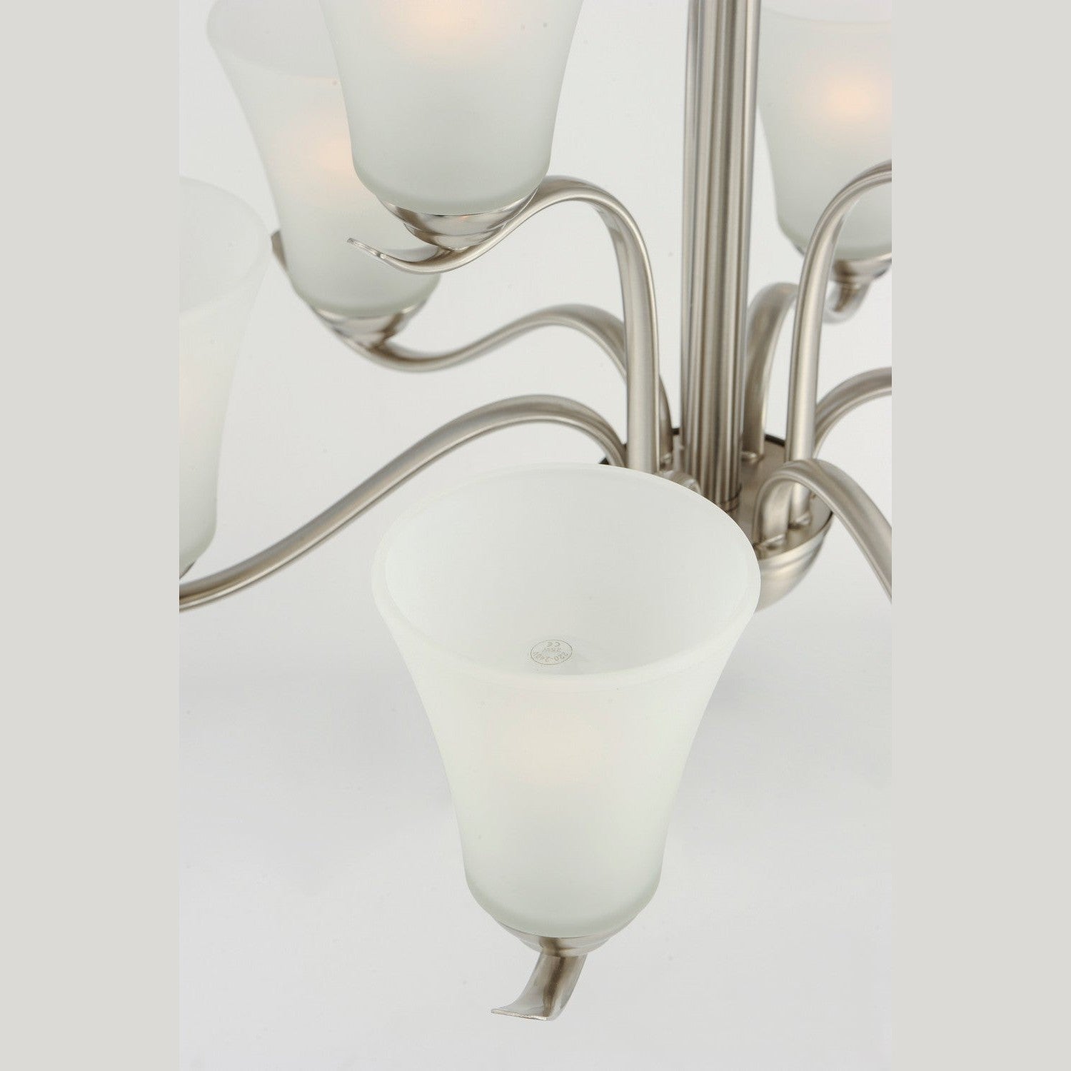 Maxim - 12076FTSN - Nine Light Chandelier - Vital - Satin Nickel