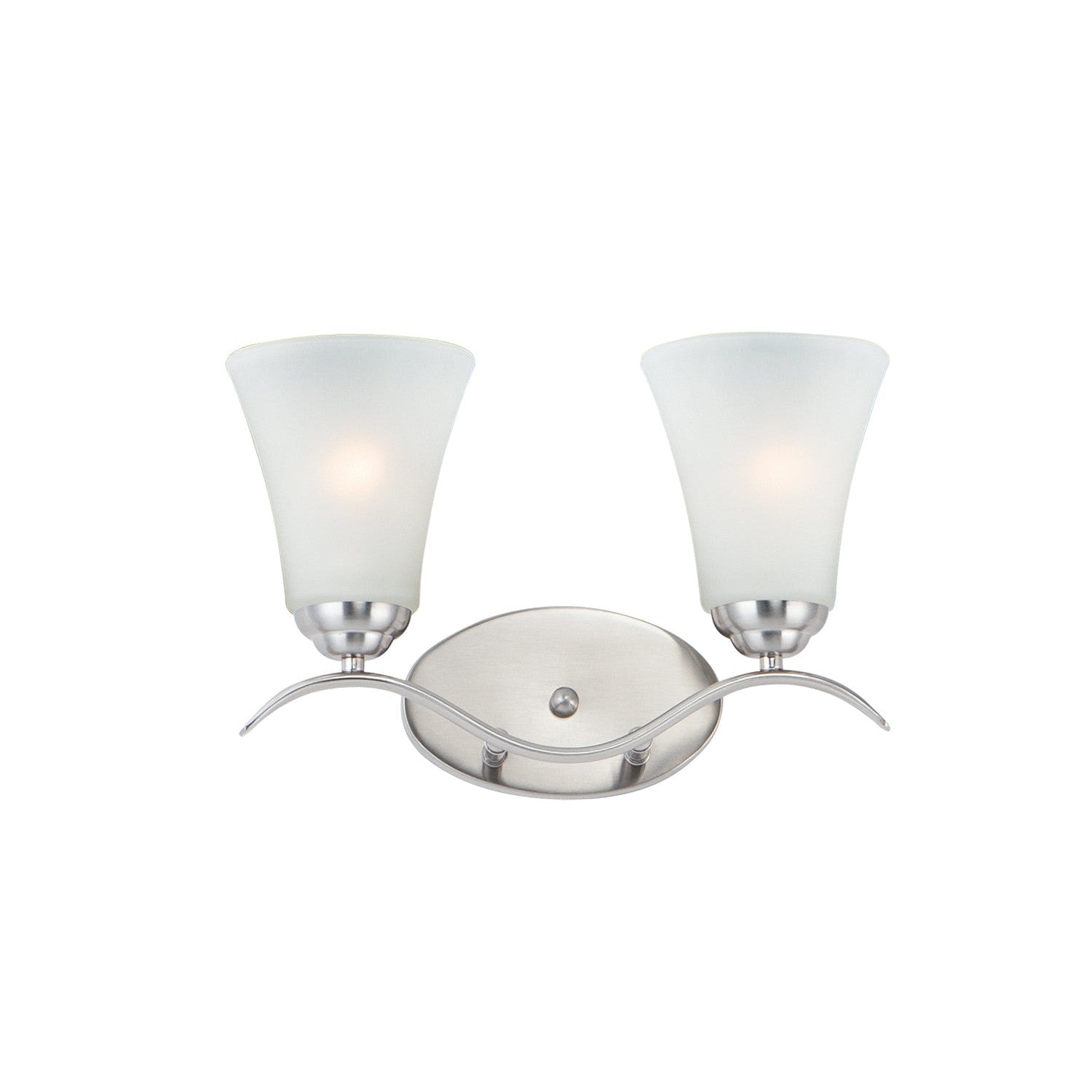 Maxim - 12082FTSN - Two Light Bath Vanity - Vital - Satin Nickel