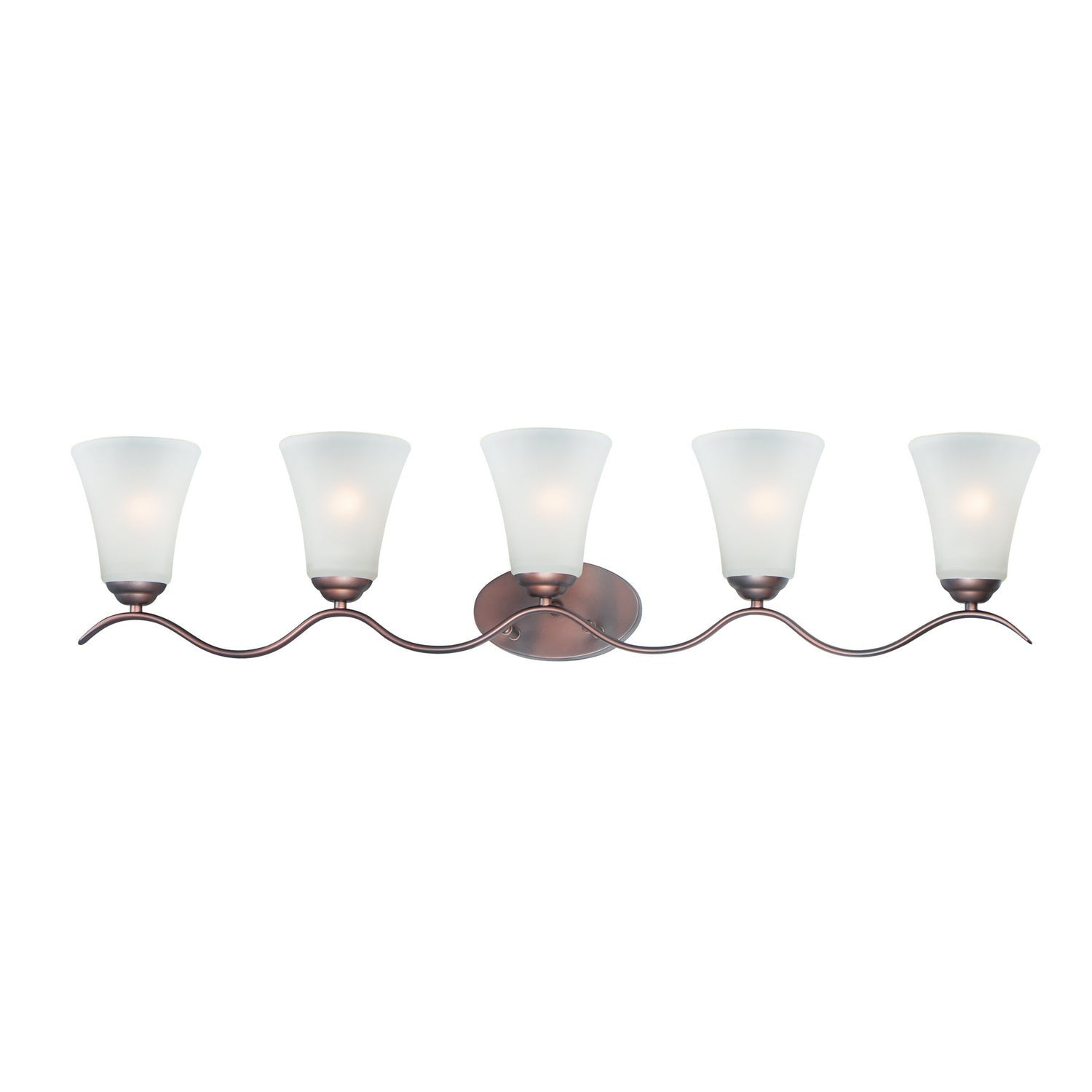 Maxim - 12085FTOI - Five Light Bath Vanity - Vital - Oil Rubbed Bronze