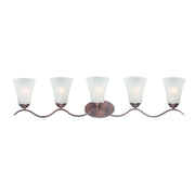 Maxim - 12085FTOI - Five Light Bath Vanity - Vital - Oil Rubbed Bronze