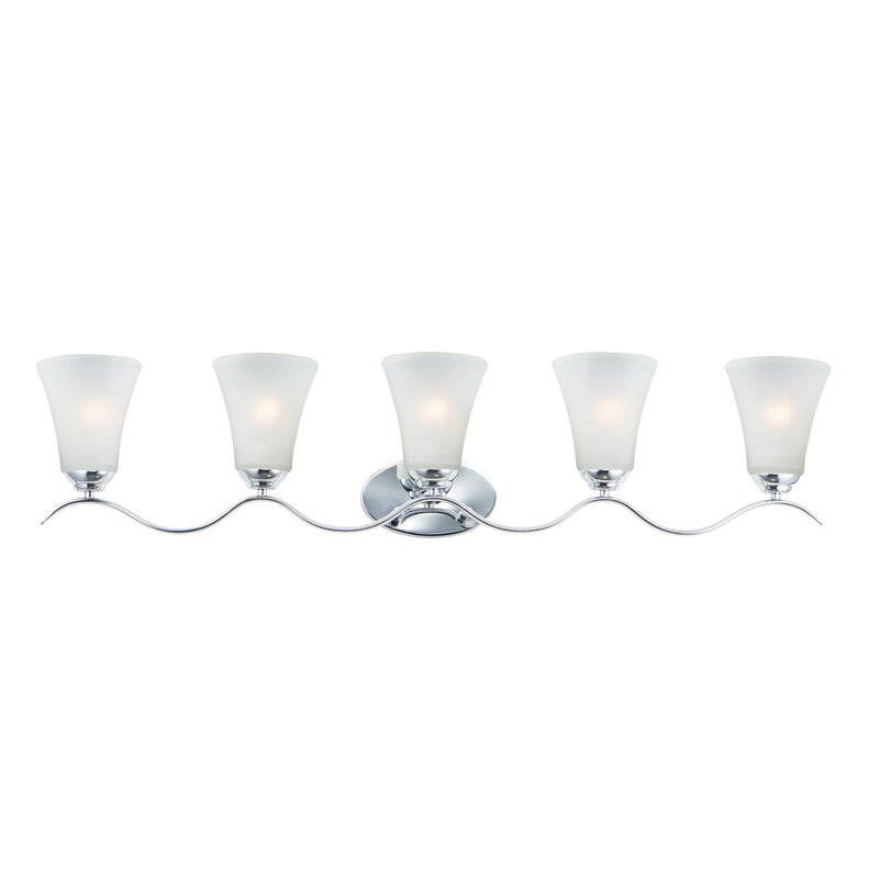 Maxim - 12085FTPC - Five Light Bath Vanity - Vital - Polished Chrome