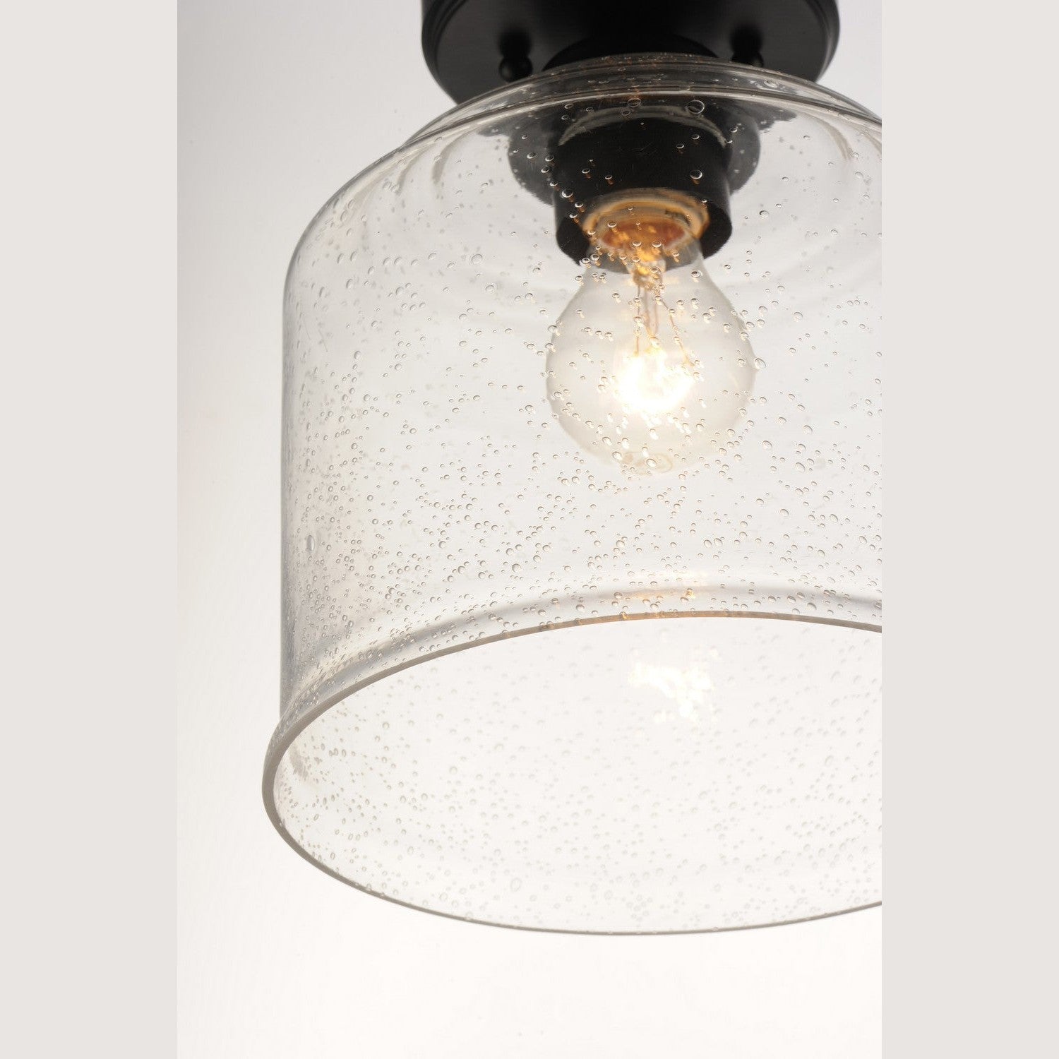 Maxim - 12270CDBK - One Light Semi-Flush Mount - Acadia - Black