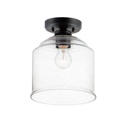 Maxim - 12270CDBK - One Light Semi-Flush Mount - Acadia - Black