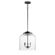 Maxim - 12273CDBK - Three Light Pendant - Acadia - Black