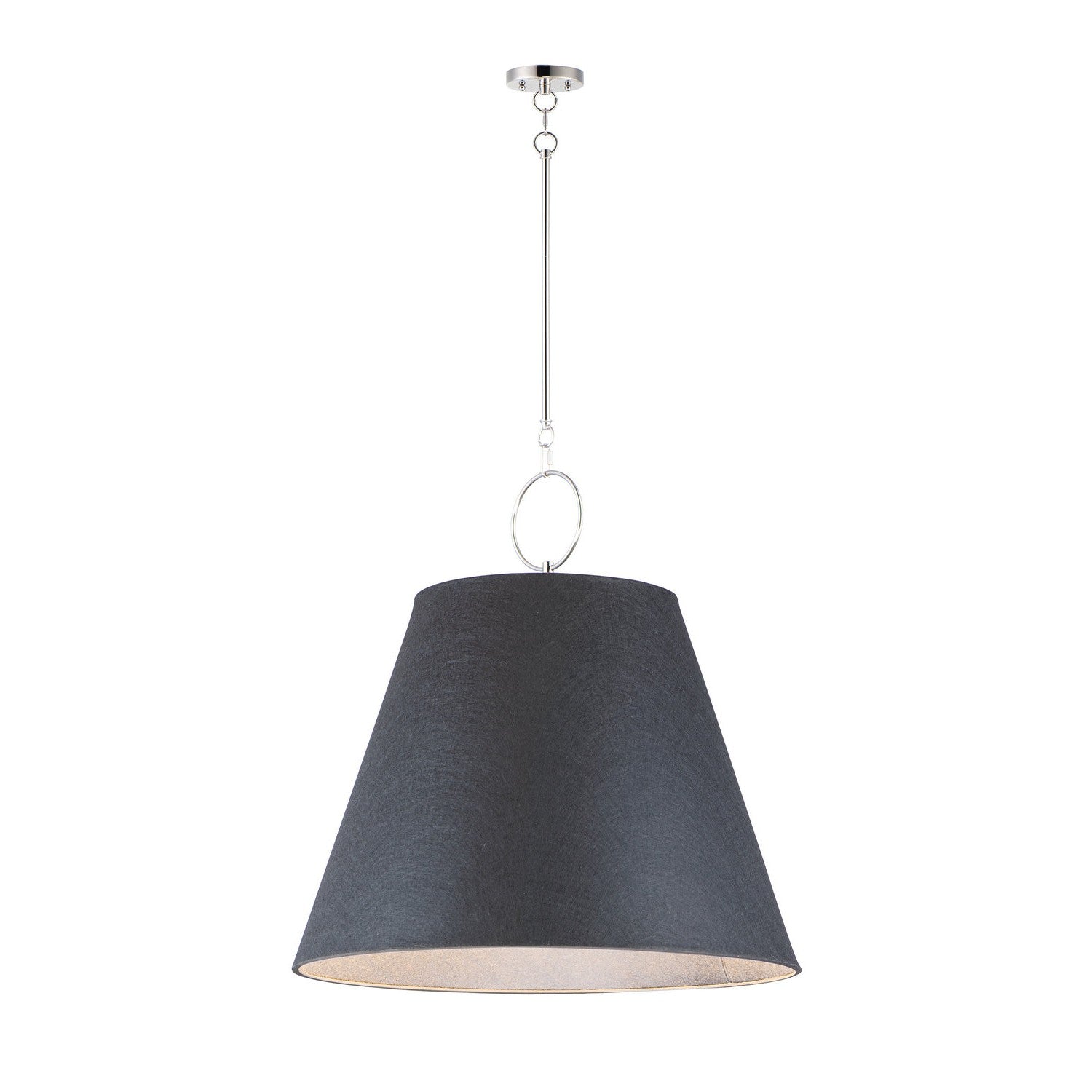 Maxim - 14438BKPN - One Light Pendant - Acoustic - Polished Nickel