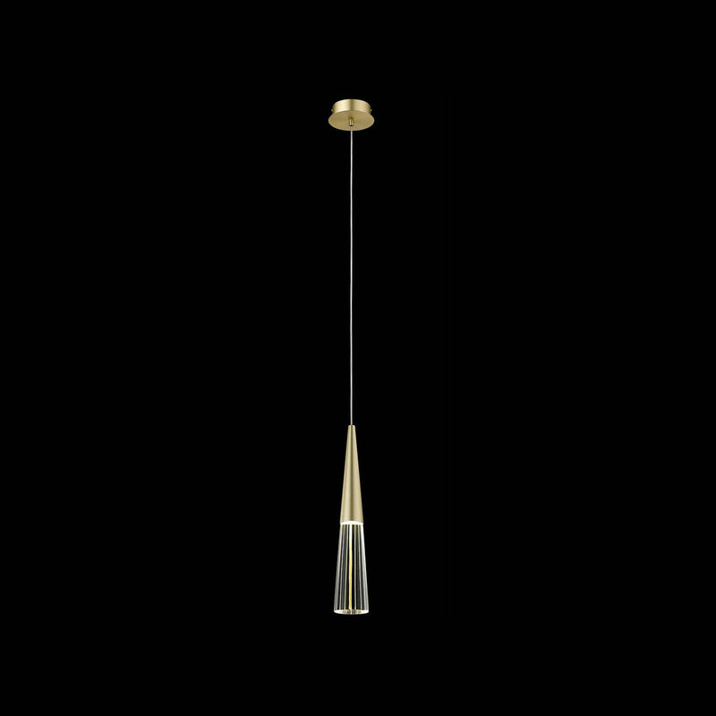 Avenue Lighting - HF7701-BB - LED Pendant - Encino - Brushed Brass